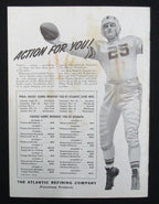 1940 Philadelphia Eagles vs. New York Giants Football Game Program 195507