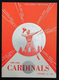 October 14, 1951 Chicago Cardinals vs. NY Giants Football Game Program 195513