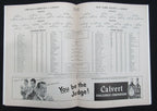 October 14, 1951 Chicago Cardinals vs. NY Giants Football Game Program 195513
