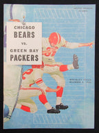 December 4, 1960 Bears vs. Green Bay Packers Football Game Program 195488
