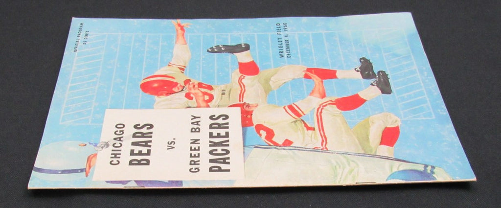 December 4, 1960 Bears vs. Green Bay Packers Football Game Program 195488