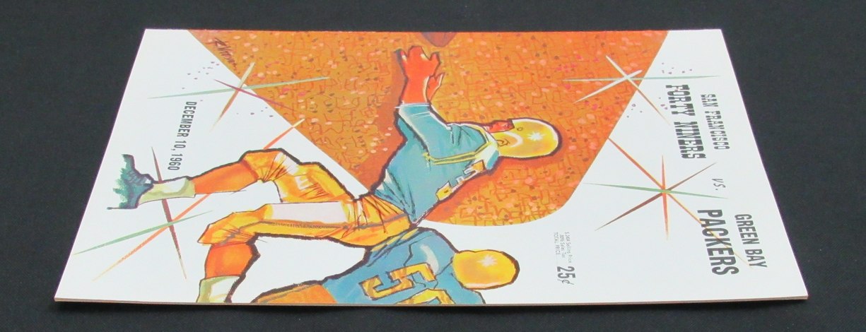 December 10, 1960 49ers vs. Green Bay Packers Football Game Program 195489
