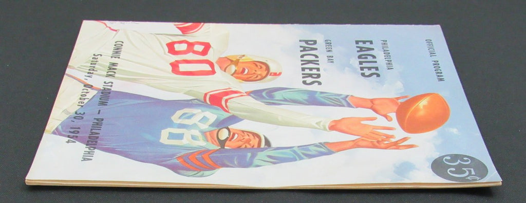 October 30, 1954 Eagles vs. Green Bay Packers Football Game Program 195492