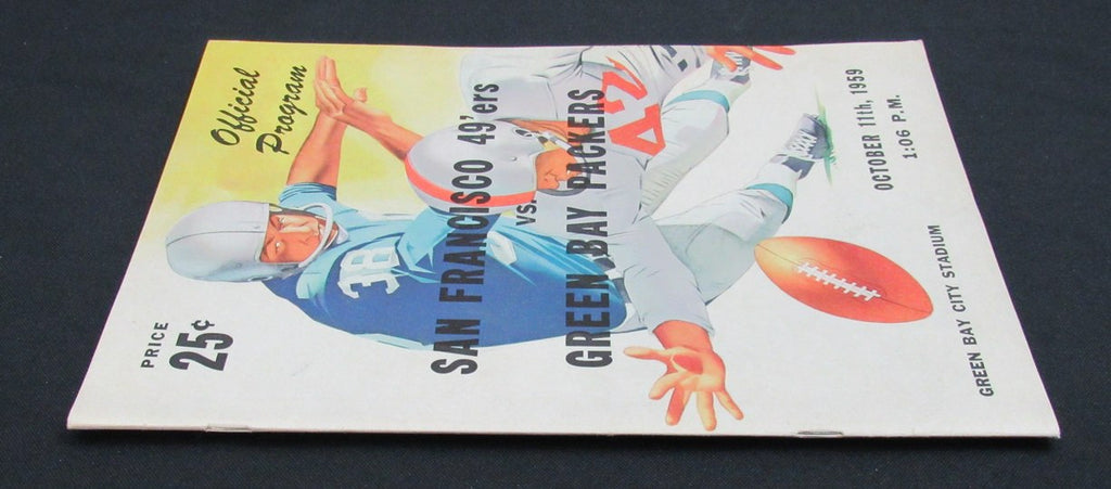October 11, 1959 49ers vs. Green Bay Packers Football Game Program 195498