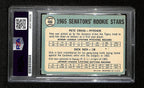 Pete Craig/Dick Nen Signed/Auto 1965 Topps RC Card #466 Senators PSA/DNA 195197