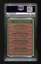 Easterly/Johnson/McGregor/Rhoden Signed 1975 Topps RC Card #618 PSA/DNA 195200