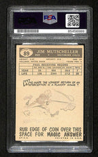 Jim Mutscheller Signed/Auto 1959 Topps Card #89 Baltimore Colts PSA/DNA 195044