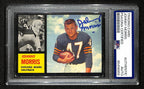 Johnny Morris Signed/Auto 1962 Topps Card #15 Chicago Bears PSA/DNA 195062