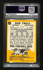 Don Trull Signed/Autographed 1967 Topps Card #45 Houston Oilers PSA/DNA 195072