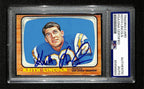 Keith Lincoln Signed/Auto 1966 Topps Card #127 San Diego Chargers PSA/DNA 195090