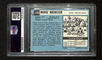 Mike Mercer Signed/Auto 1964 Topps Card #114540 Oakland Raiders PSA/DNA 195097