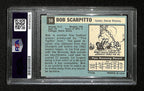 Bob Scarpitto Signed/Auto 1964 Topps Card #59 Denver Broncos PSA/DNA 195098