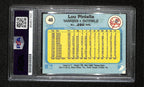 Lou Piniella Signed/Auto 1982 Fleer Card #48 New York Yankees PSA/DNA 194804