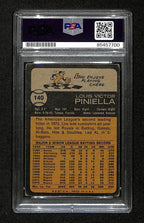 Lou Piniella Signed/Auto 1973 Topps Card #140 Kansas City Royals PSA/DNA 194805