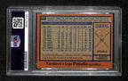 Lou Piniella Signed/Auto 1978 Topps Card #159 New York Yankees PSA/DNA 194806