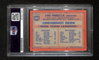 Lou Piniella Signed/Auto 1991 Topps Card #669 Cincinnati Reds PSA/DNA 194807