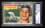 Johnny Podres Signed/Auto 1956 Topps Card #173 Brooklyn Dodgers PSA/DNA 194849