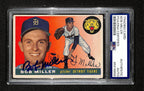 Bob Miller Signed/Autographed 1955 Topps Card #9 Detroit Tigers PSA/DNA 195376