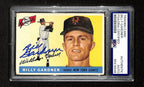 Billy Gardner Signed/Auto 1955 Topps Card #27 New York Giants PSA/DNA 195382