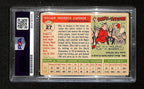 Billy Gardner Signed/Auto 1955 Topps Card #27 New York Giants PSA/DNA 195382