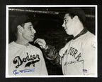 Leo Durocher/Bill Terry HOFers Dual-Signed 8x10 Photo Yankees PSA/DNA 195439