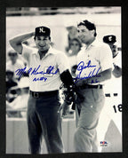 John & Mark Hirschbeck Dual-Signed 8x10 Photo MLB Umpires PSA/DNA 195441