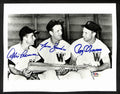 Albie Pearson/Roy Sievers/Norm Zauchin Signed 8x10 Photo Senators PSA/DNA 195443