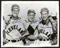Ray Boone/Al Rosen/Hank Bauer Multi-Signed/Auto 8x10 Photo PSA/DNA 195445