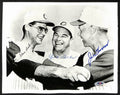 Jim Brosnan/Dave Sisler/Dick Sisler Multi-Signed/Auto 8x10 Photo PSA/DNA 195446