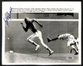 Darrel Chaney/George Hendrick Signed 8x10 Press Photo 1972 Reds vs A's PSA/DNA