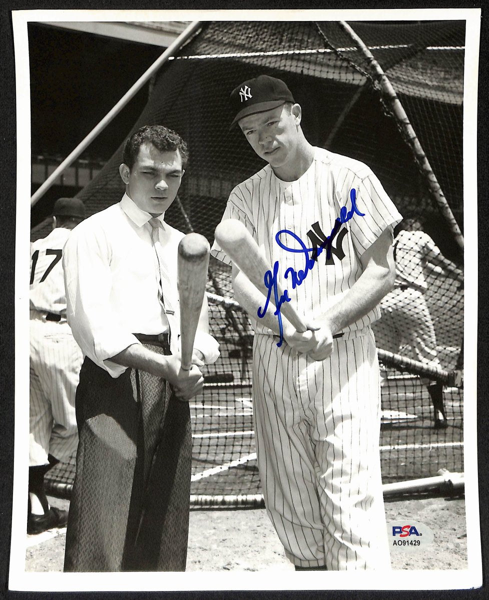 Gil McDougald Signed/Autographed 8x10 Photo New York Yankees PSA/DNA 195467