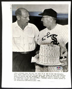 Al Lopez HOF Signed/Auto 8x10 Press Photo 1959 Chicago White Sox PSA/DNA 195473