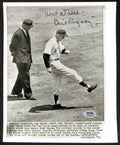 Bill Rigney Signed/Inscr 8x10 Press Photo 1959 New York Giants PSA/DNA 195475