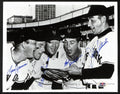 1954 New York Giants Multi-Signed (5) 8x10 Photo New York Giants PSA/DNA 195478