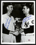 Johnny Sain/Ewell Blackwell Signed/Inscr 8x10 Photo Yankees PSA/DNA 196039