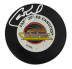 Cam Neely HOF Signed/Autographed Vancouver Canucks Hockey Puck JSA 196601