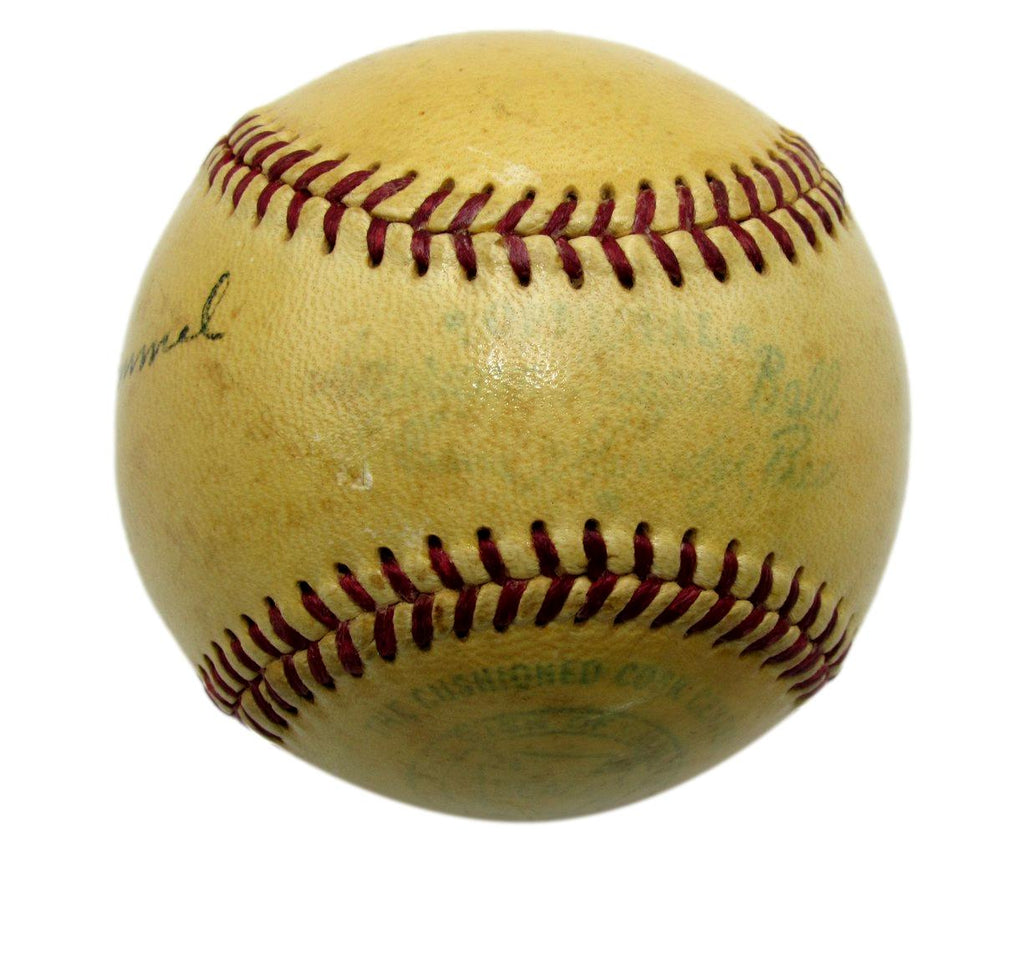 Johnny Hopp/Eddie Rommel Dual-Signed/Auto Official Baseball PSA/DNA 196417
