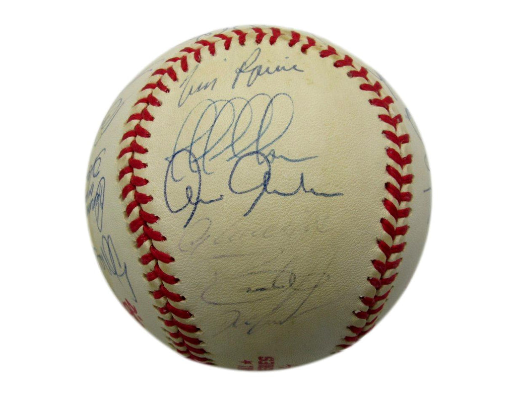 2000 New York Yankees Team-Signed by (22) 1998 WS Baseball PSA/DNA 196420