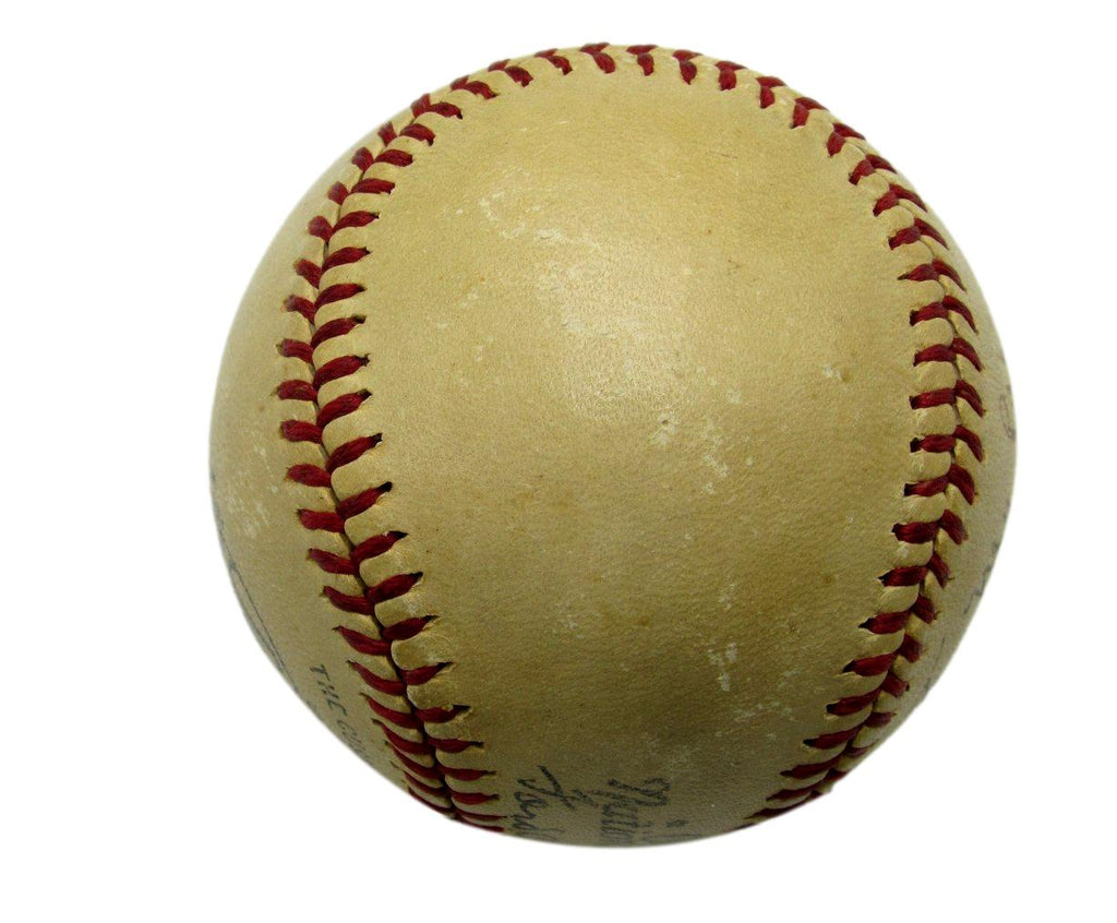 Leo Durocher HOF Signed/Inscribed ONL Baseball Brooklyn Dodgers PSA/DNA 196421