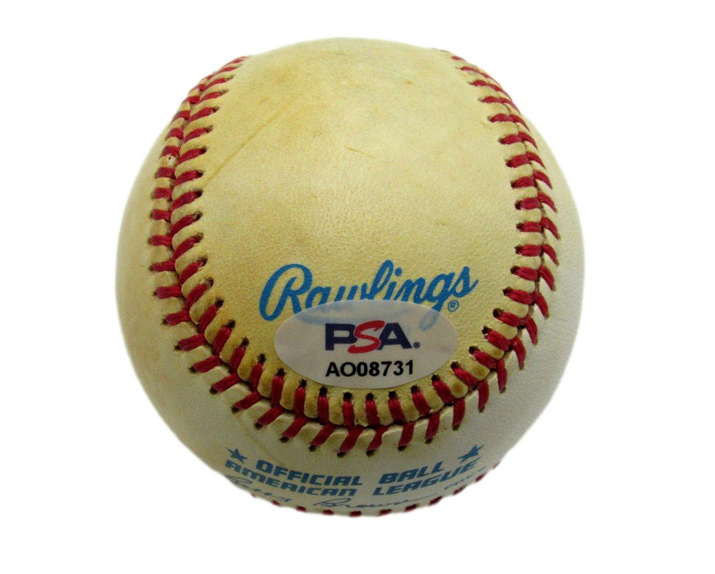 Billy Martin HOF Signed/Autographed OAL Baseball New York Yankees PSA/DNA 196422