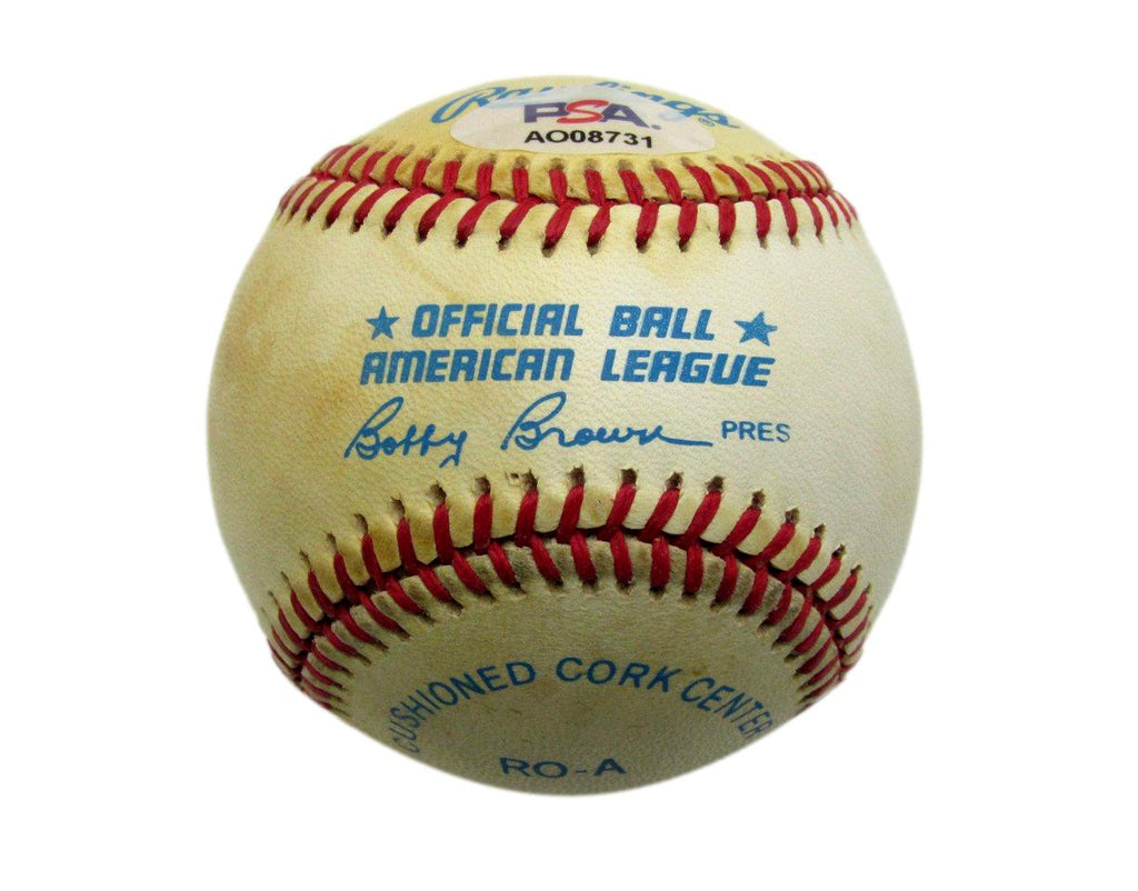Billy Martin HOF Signed/Autographed OAL Baseball New York Yankees PSA/DNA 196422