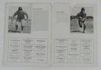 January 16, 1938 Program Redskins vs. Pacific Coast All-Americans 195692