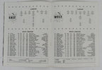 January 2, 1960 Islam Temple Football Game Program East/West All-Stars 195696