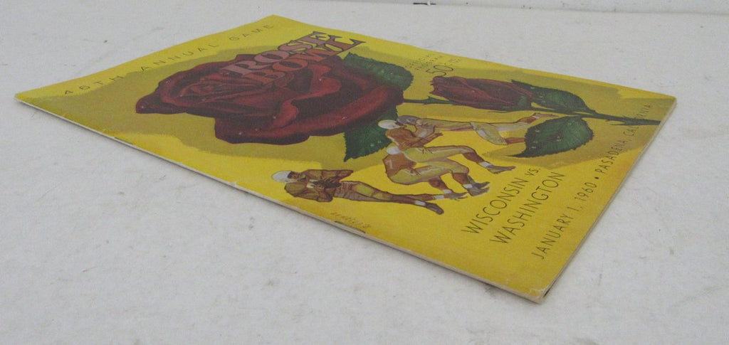 January 1, 2011 Rose Bowl Football Game Program Wisconsin vs. Washington 195699