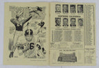 October 6, 1956 College Football Game Program Wisconsin vs. USC 195701