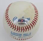 Eddie Lopat Signed/Autographed OAL Baseball New York Yankees PSA/DNA 195780