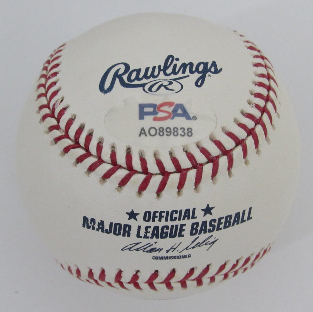 Craig Nettles Signed/Auto OML Baseball Yankees 100th Anniversary PSA/DNA 195797