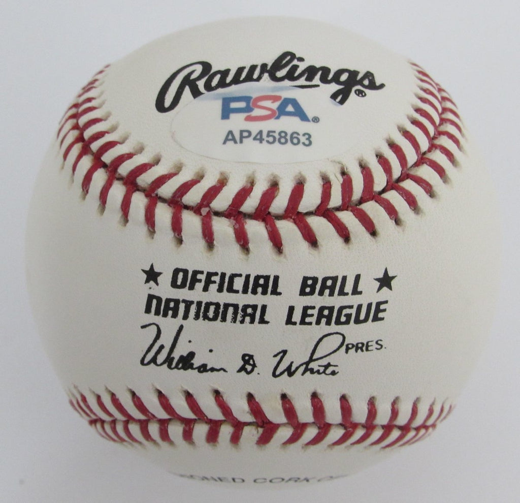 Alex Johnson Signed/Auto ONL Baseball Philadelphia Phillies PSA/DNA 195805
