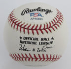 Alex Johnson Signed/Auto ONL Baseball Philadelphia Phillies PSA/DNA 195805