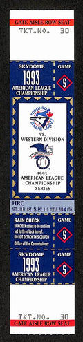 1993 ALCS Game 5 Chicago White Sox vs. Toronto Blue Jays Full Ticket 194153